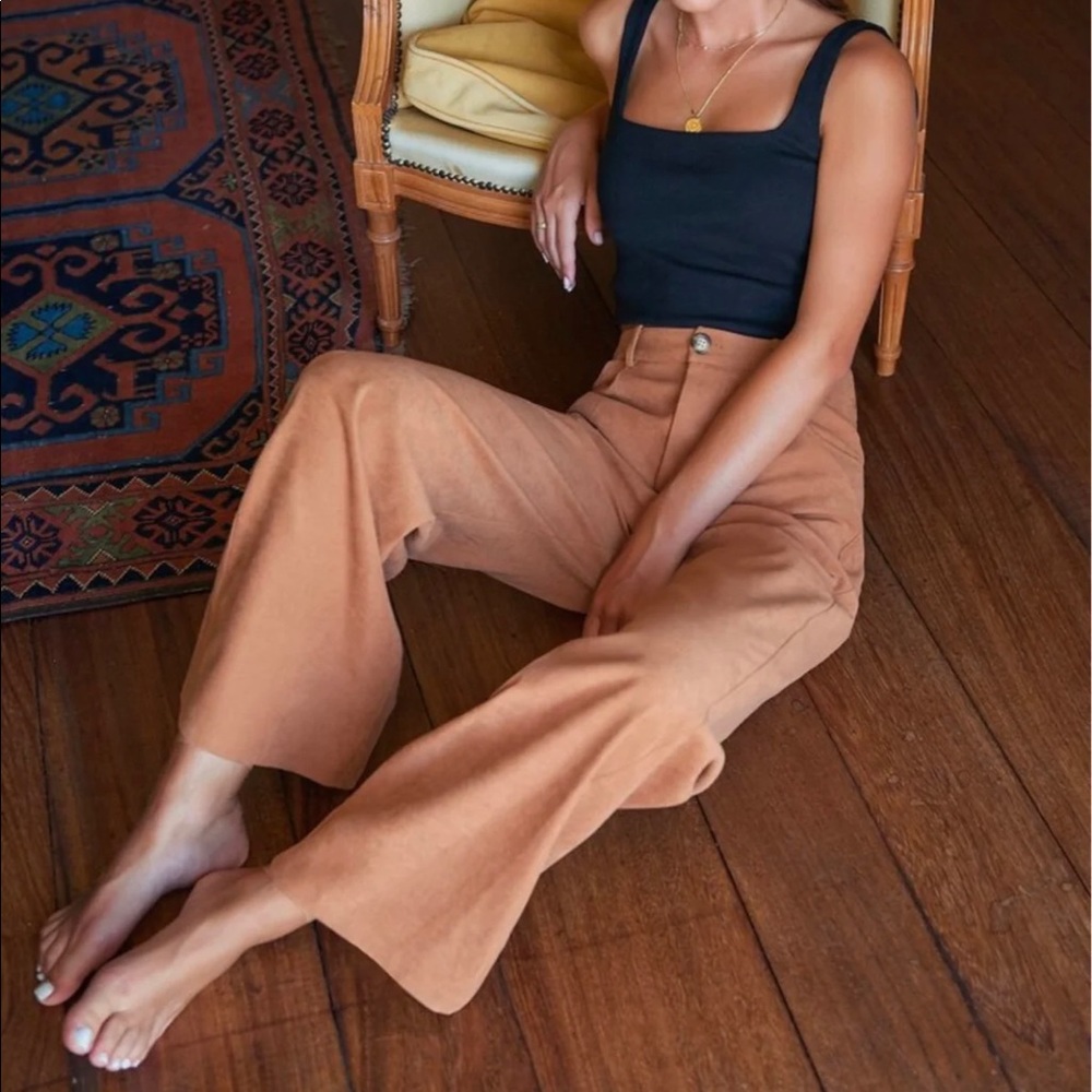 Wide Leg Corduroy Pants